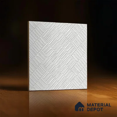 Punch Wall Tile TL 07255 B Roxy 7606 Granula 1 ft x 1 ft Ceramic Matte Finish - 9 mm | Suitable For Kitchen, Bathroom | 2 mm Spacer is Mandatory